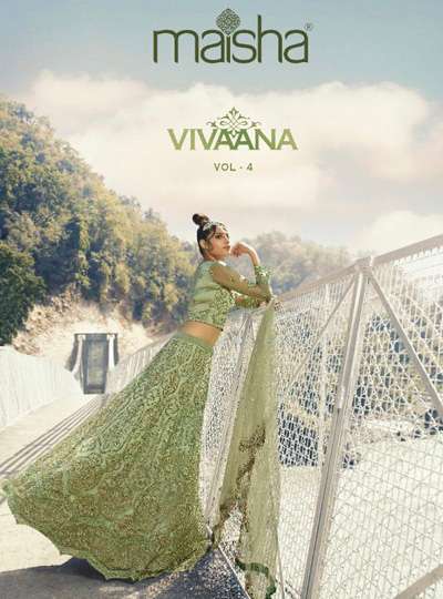 VIVAANA VOL-4 BY MAISHA 40001 TO 40005 SERIES WHOLESALE SILK...