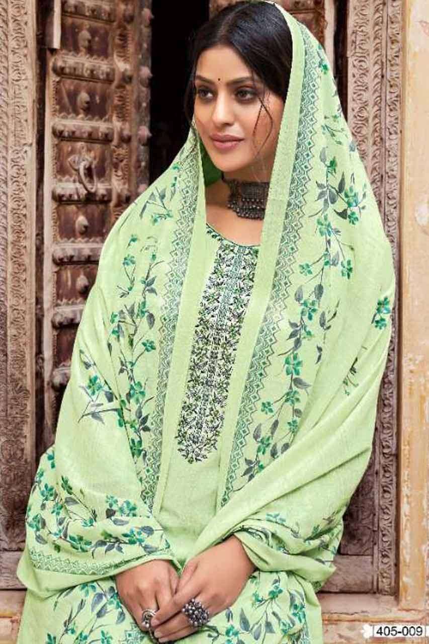 ANISHKA BY ZULFAT DESIGNER SUITS 405001 TO 405010 SERIES WHO...