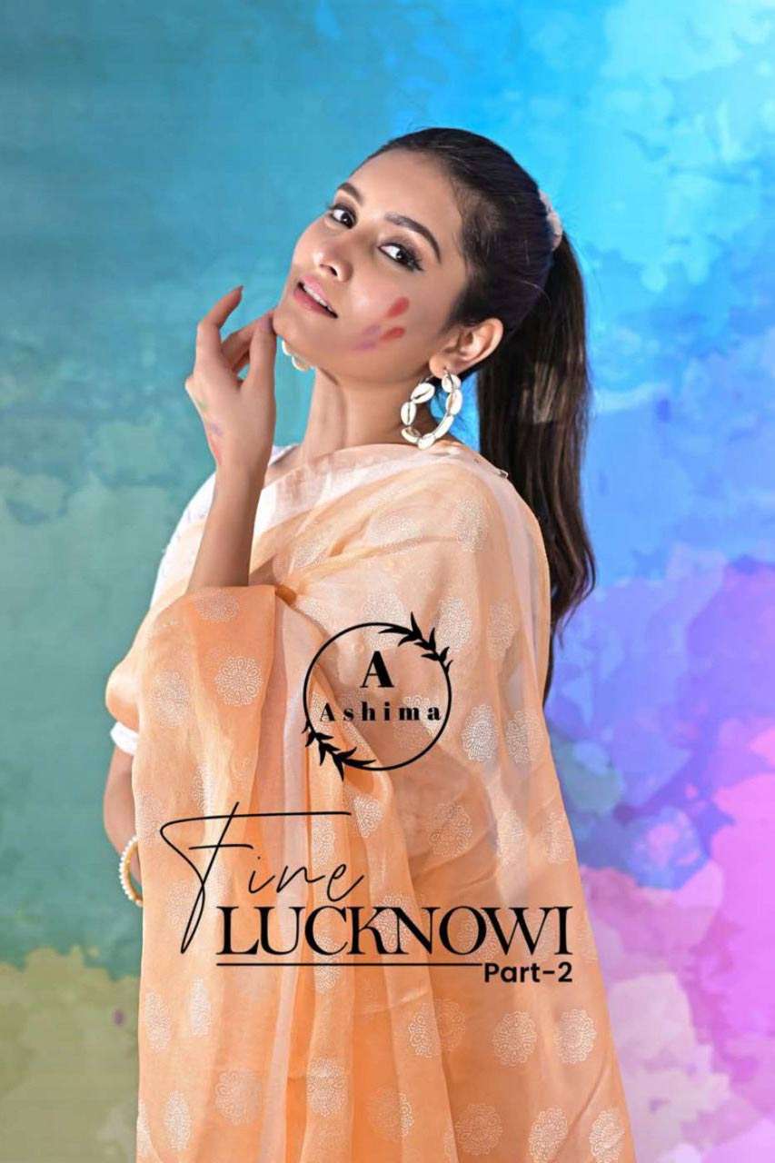 FINE LUCKNOWI PART-2 BY ASHIMA 1501 TO 1508 SERIES WHOLESALE...