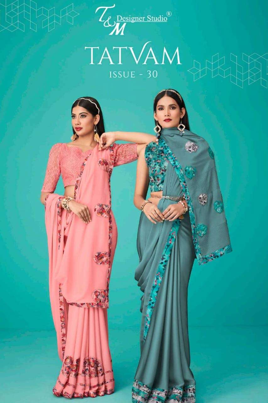 TATVAM ISSUE VOL-3 BY T AND M DESIGNER STUDIO 3009 TO 3022 S...
