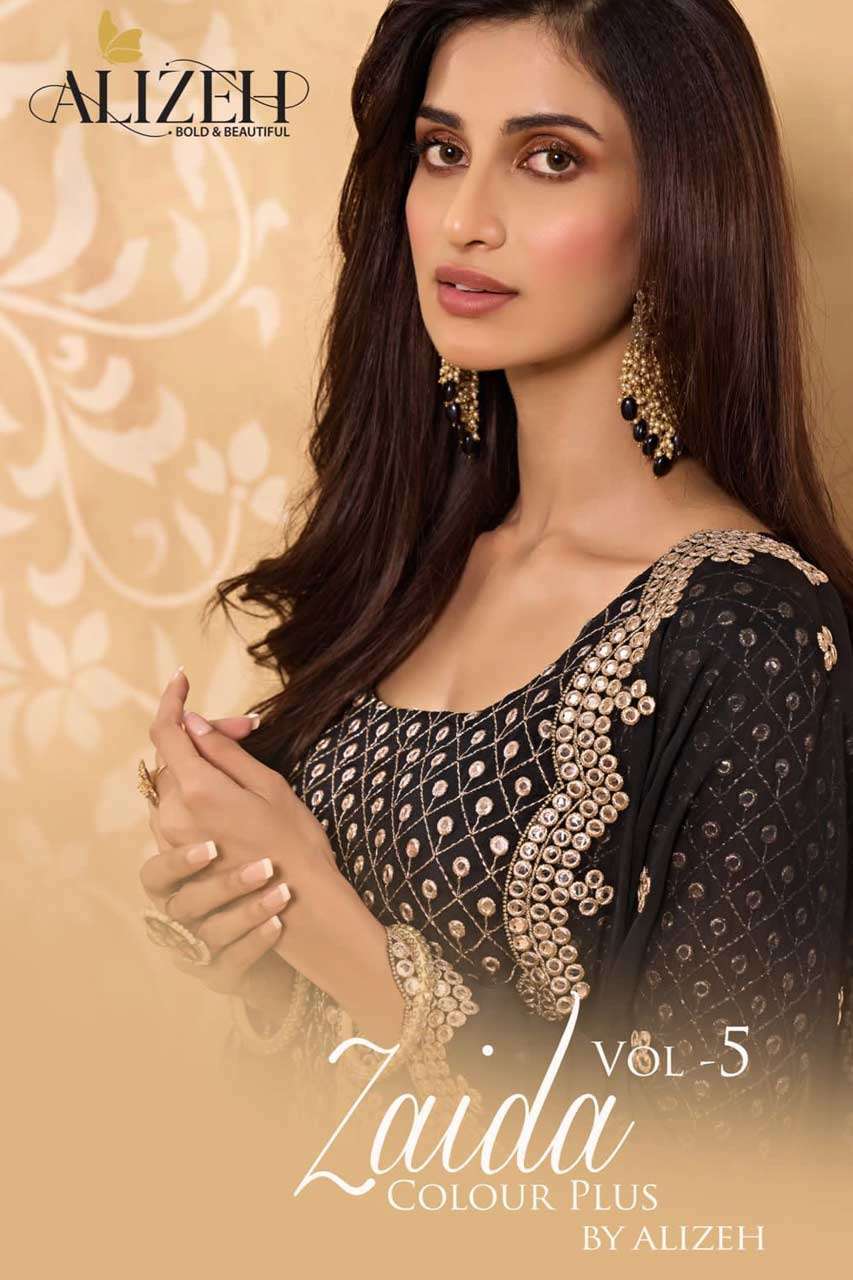 ZAIDA VOL-5 BY ALIZEH 2018 TO 2020-C SERIES WHOLESALE GEORGE...