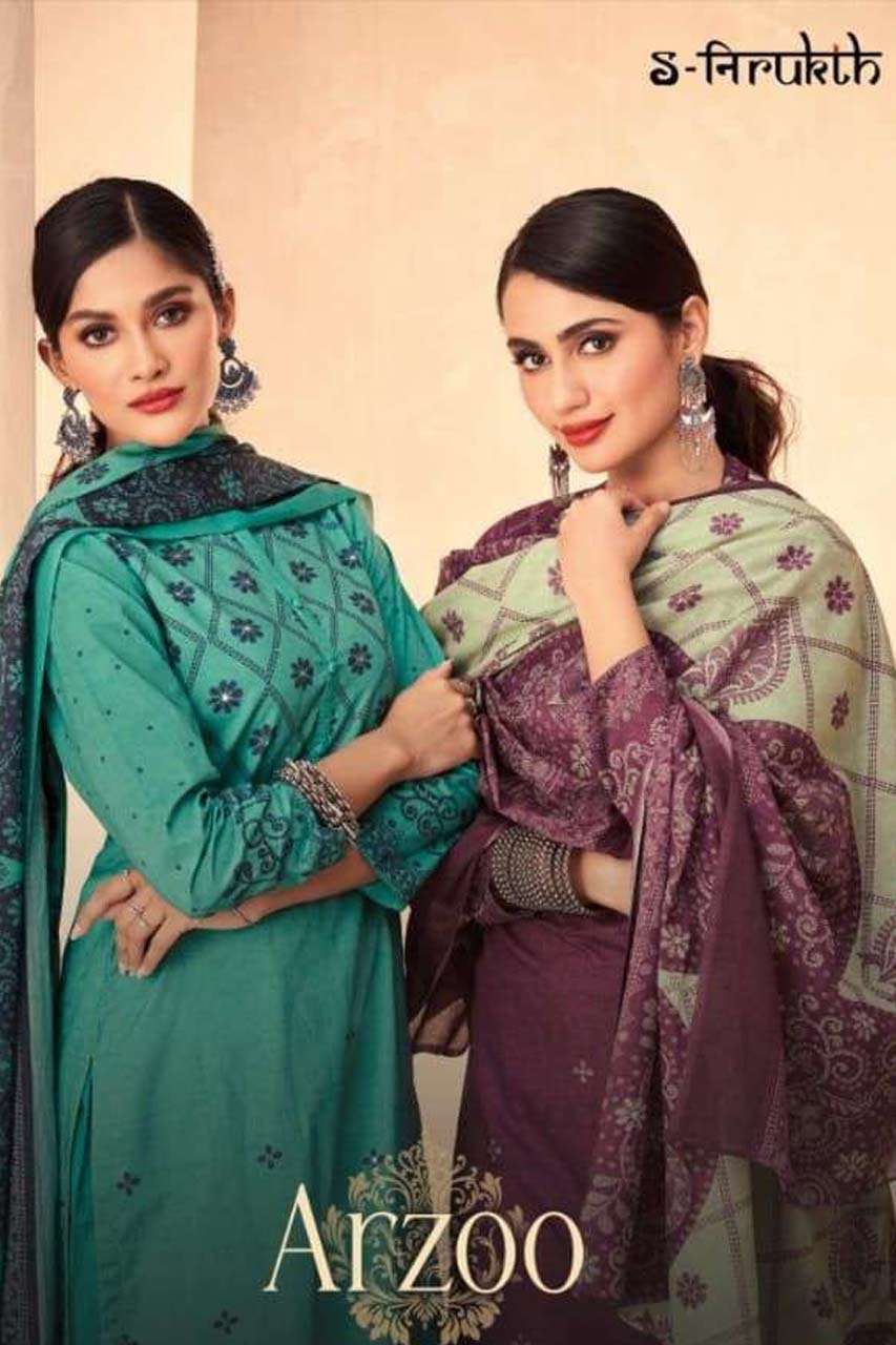 ARZOO BY S-NIRUKTH 813 TO 895 SERIES WHOLESALE COTTON SEMI S...
