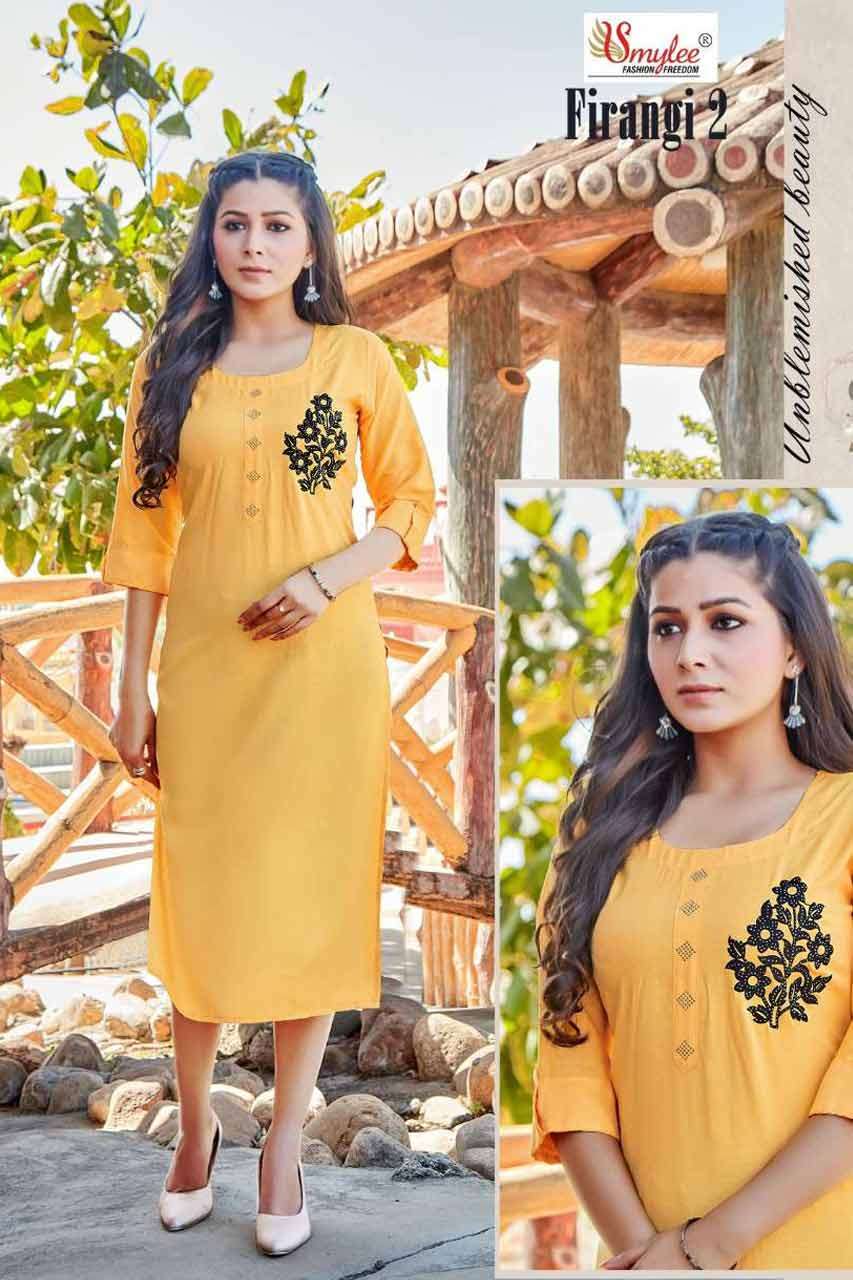 FIRANGI VOL-2 BY SMYLEE 1 TO 8 SERIES WHOLESALE RAYON FULL S...