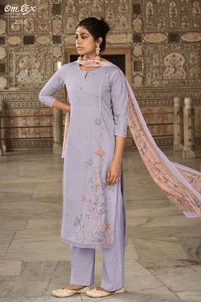 GARDEN BY OMTEX 2051 TO 2058 SERIES WHOLESALE COTTON SEMI ST...