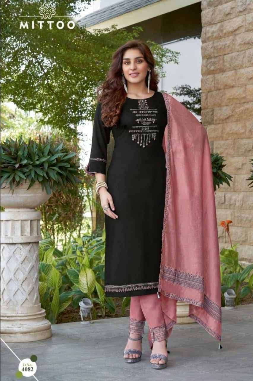 HIT DESIGN BY MITTOO 4048 SERIES WHOLESALE RAYON FULL STITCH...