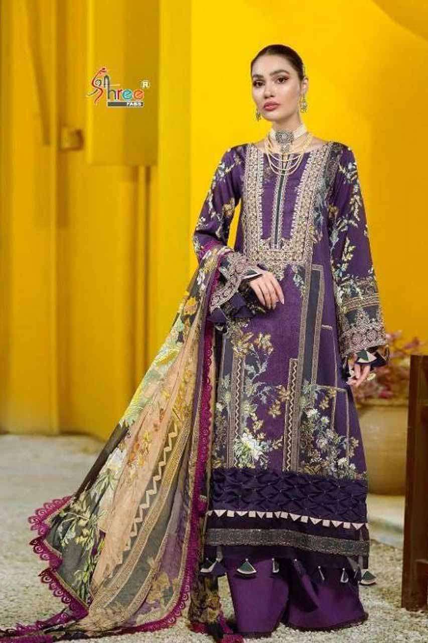 JADE BLISS LAWN COLLECTION VOL-2 BY SHREE FABS 2103 TO 2110 ...