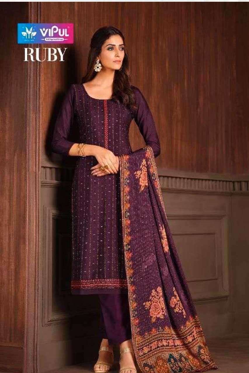 RUBY BY VIPUL FASHIONS 4781 TO 4786 SERIES WHOLESALE CHINON ...