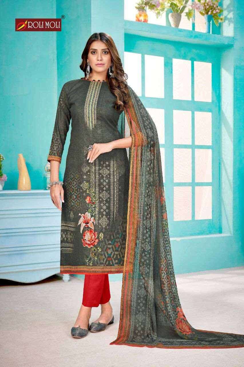 SILKY BY ROLI MOLI CREATION 1001 TO 1008 SERIES WHOLESALE CO...