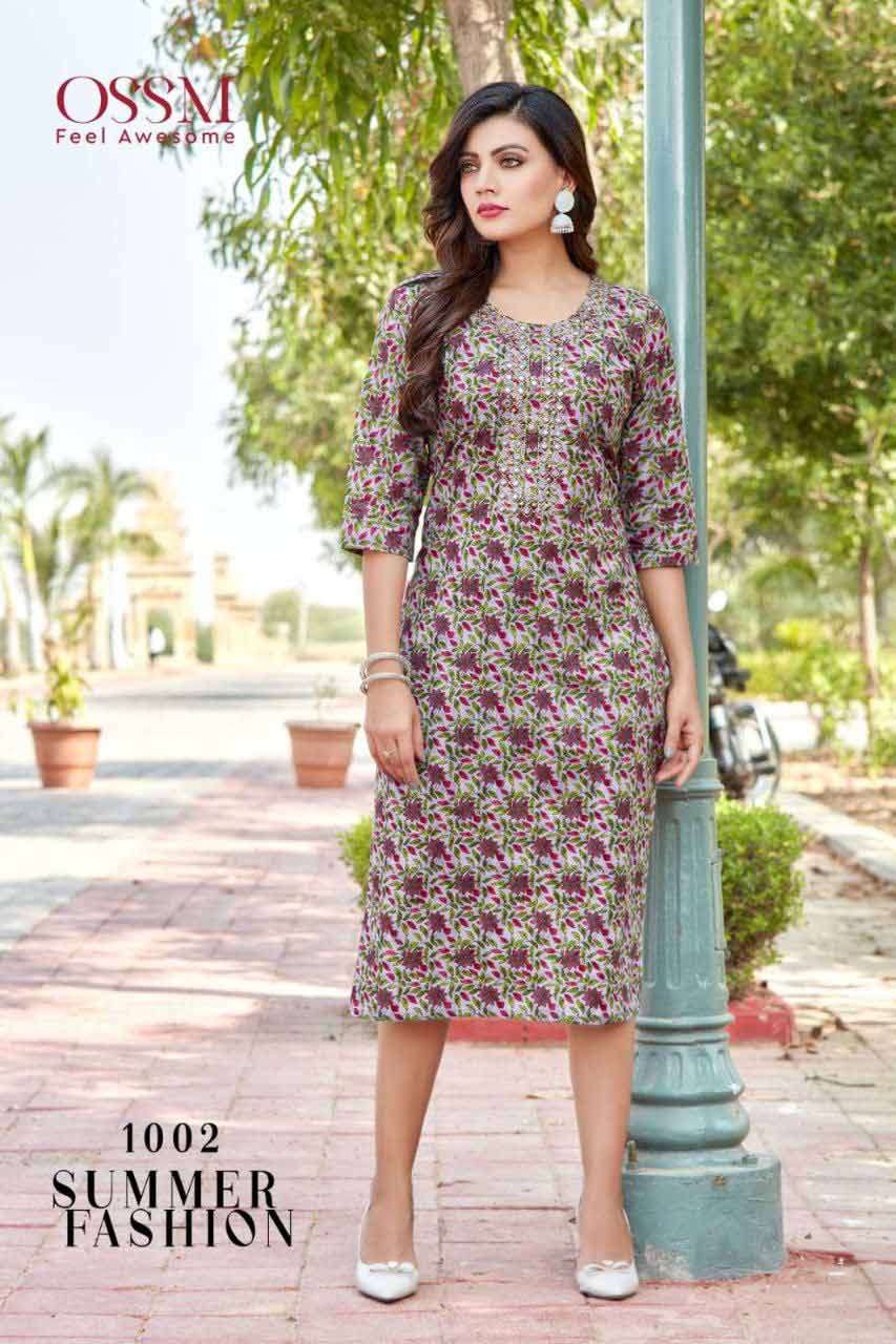 SUMMER FASHION BY VIGHNAHARTA EXPORTS 1001 TO 1006 SERIES WH...