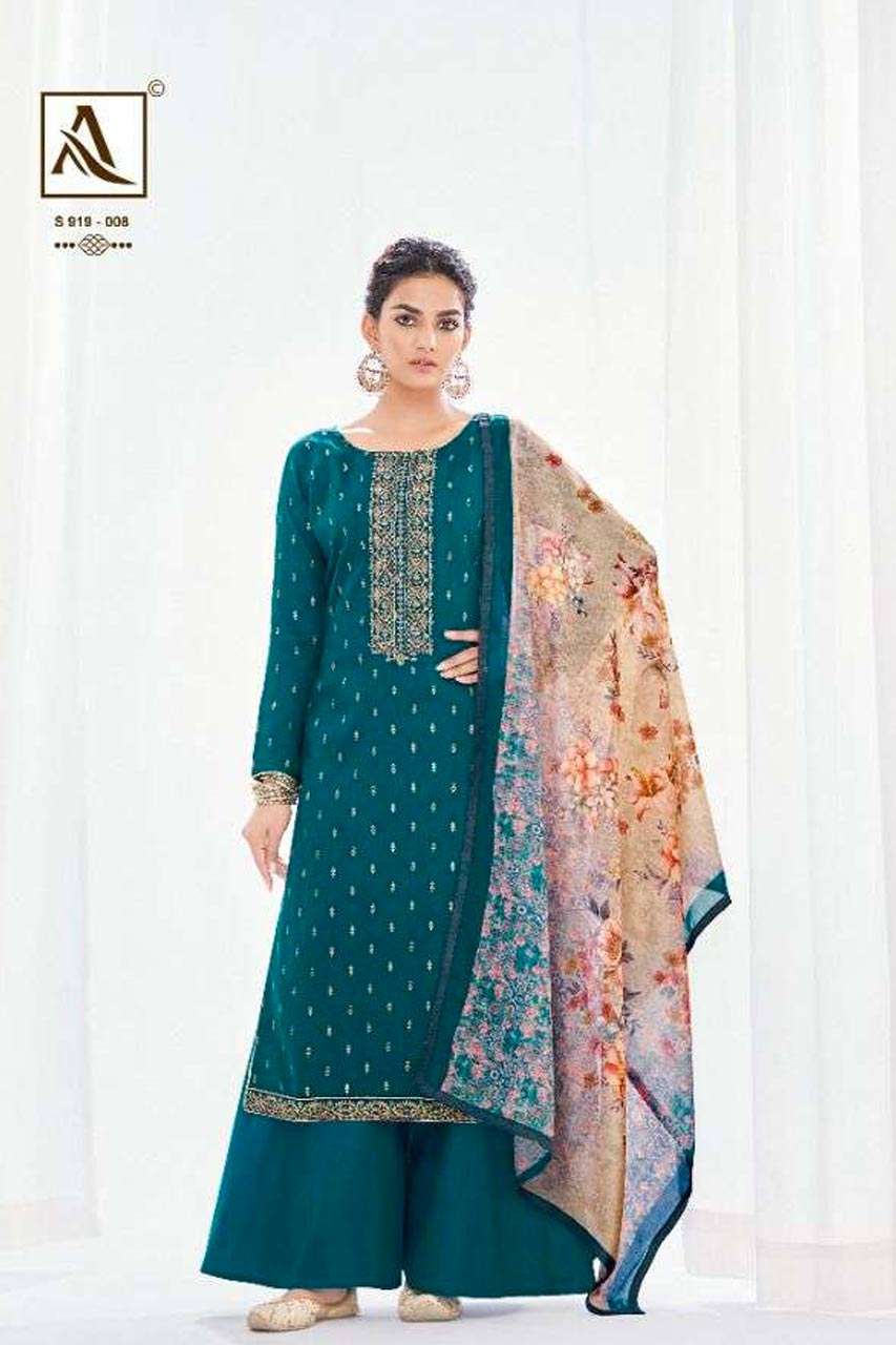TARUNIKA BY ALOK SUIT 919-001 TO 919-010 SERIES WHOLESALE CO...