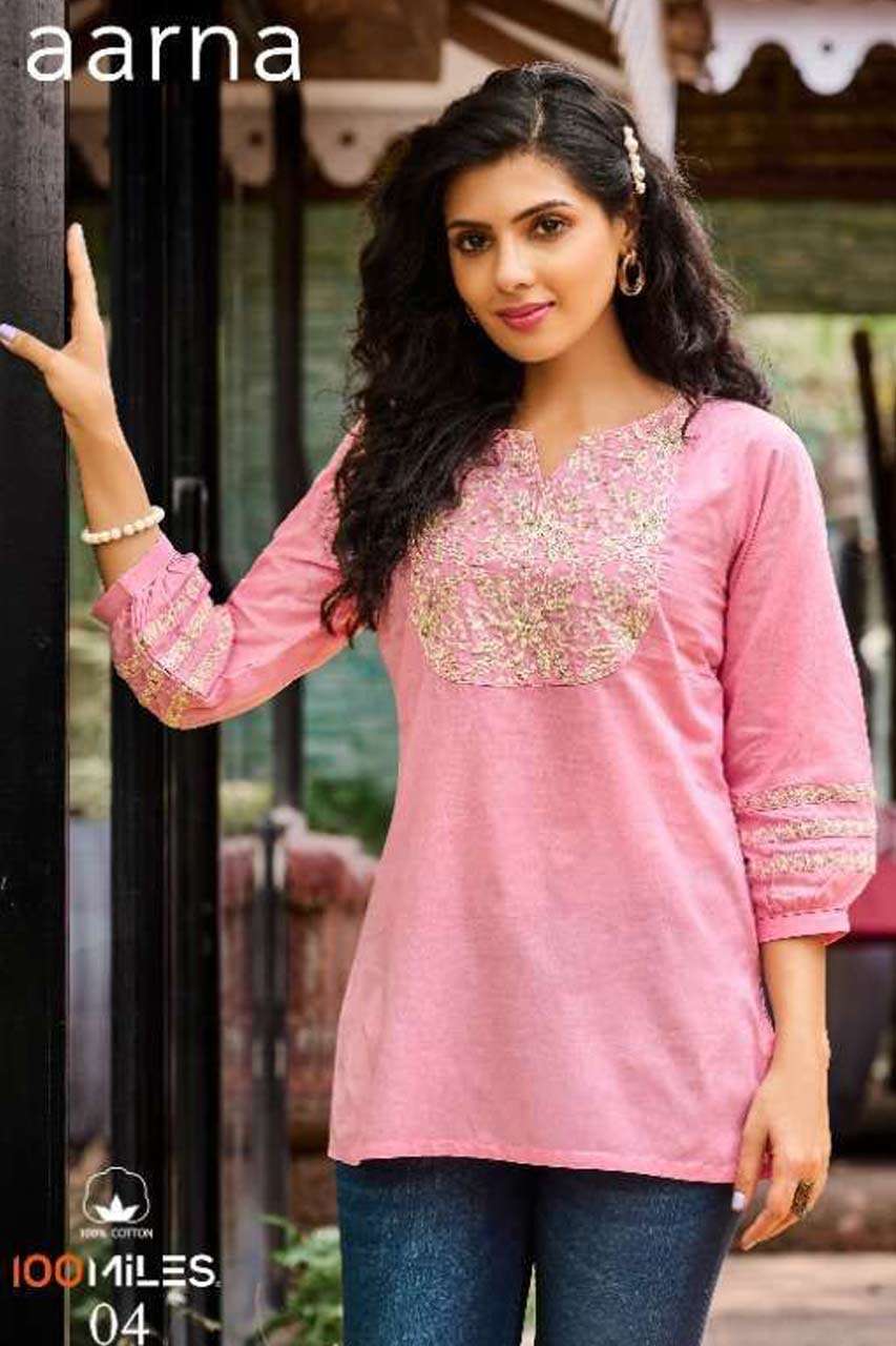 AARNA BY 100 MILES 1 TO 4 SERIES WHOLESALE COTTON FULL STITC...
