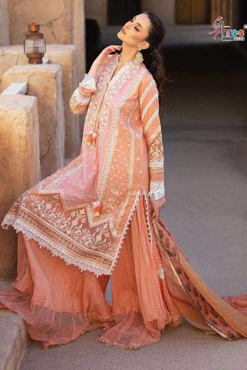 SOBIA NAZIR LAWN COLLECTION VOL-5 BY SHREE FABS 2191 TO 2195...