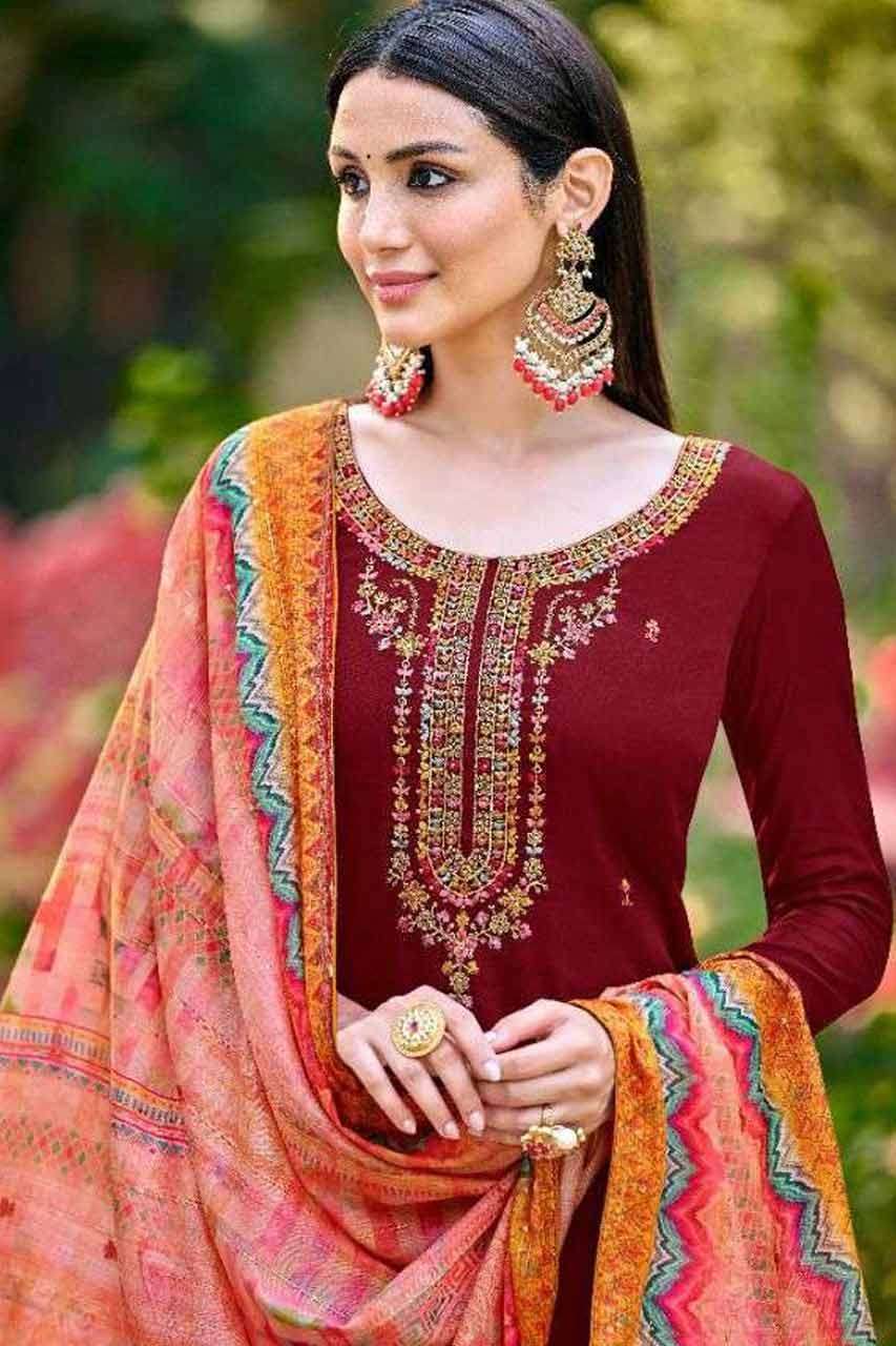 VAMIKA BY ALOK SUIT 950001 TO 950004 SERIES WHOLESALE COTTON...