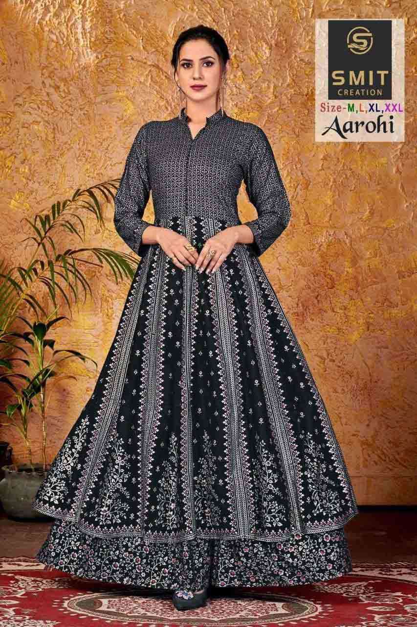 AAROHI BY SMIT CREATION 1001 TO 1008 SERIES WHOLESALE RAYON ...