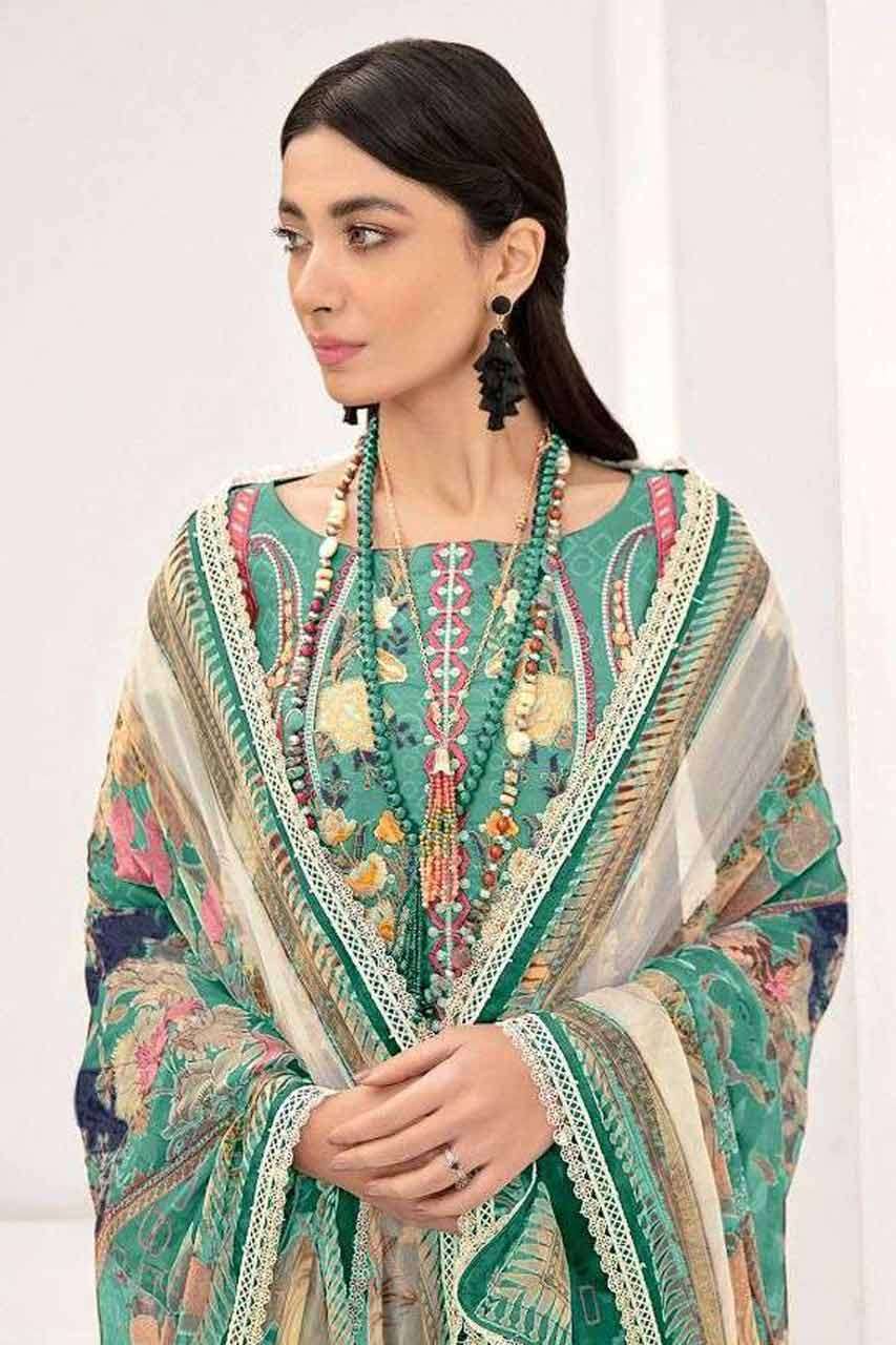 CHEVRON LAWN 22 VOL-2 BY DEEPSY SUITS 1621 TO 1626 SERIES WH...