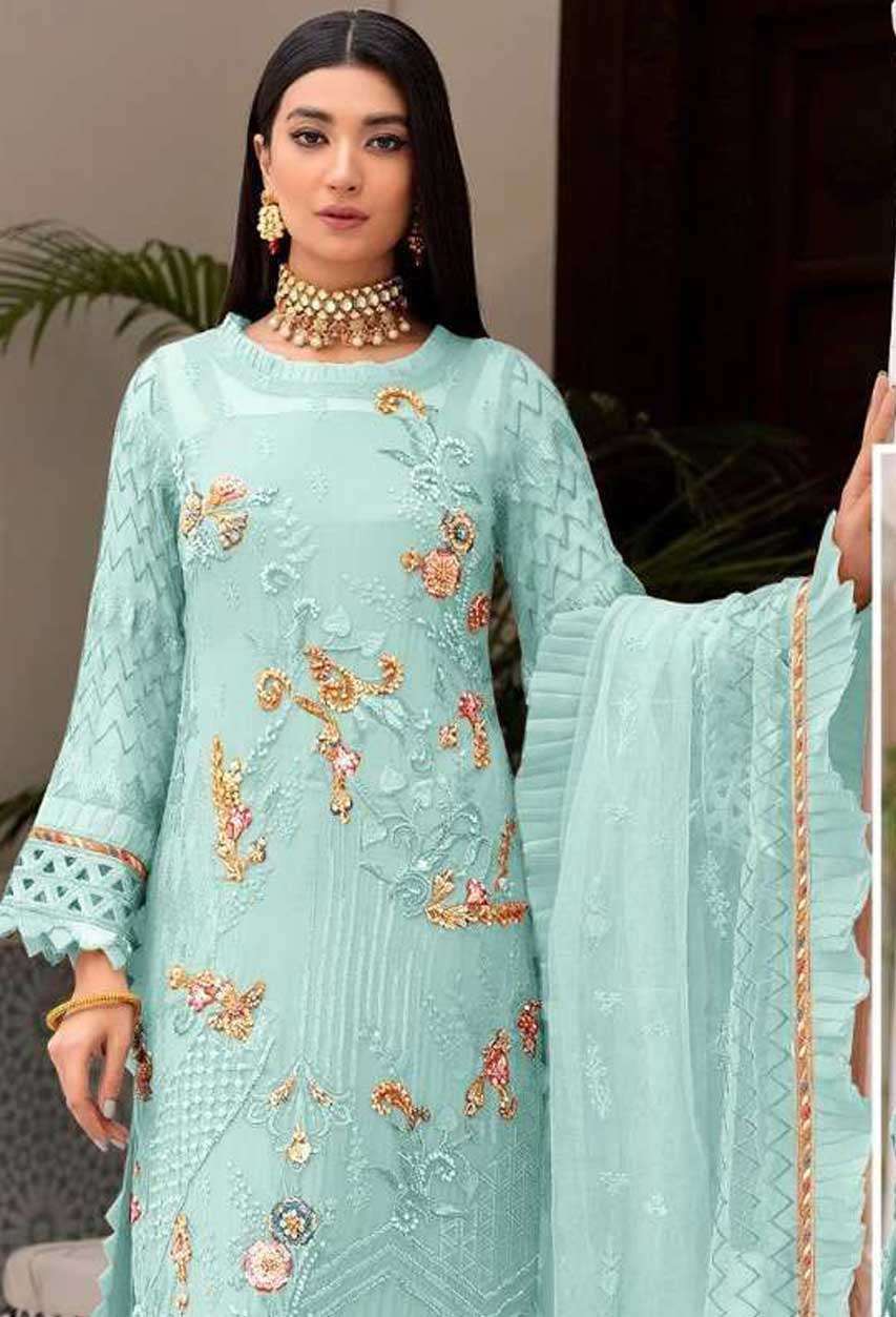 HIT DESIGNS BY NOOR 113-A TO 113-E SERIES WHOLESALE GEORGETT...