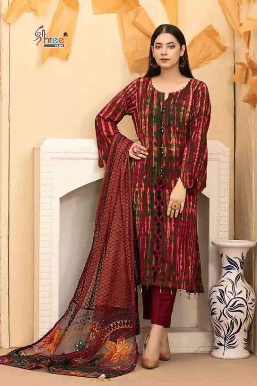 NUREH BY SHREE FABS 2258 TO 2262 SERIES WHOLESALE COTTON SEM...