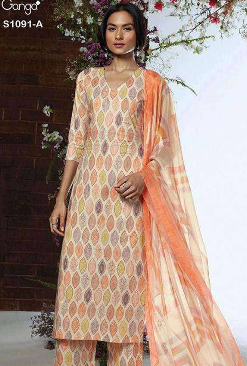TIMILA BY GANGA FASHIONS 1091-A TO 1091-D SERIES WHOLESALE C...