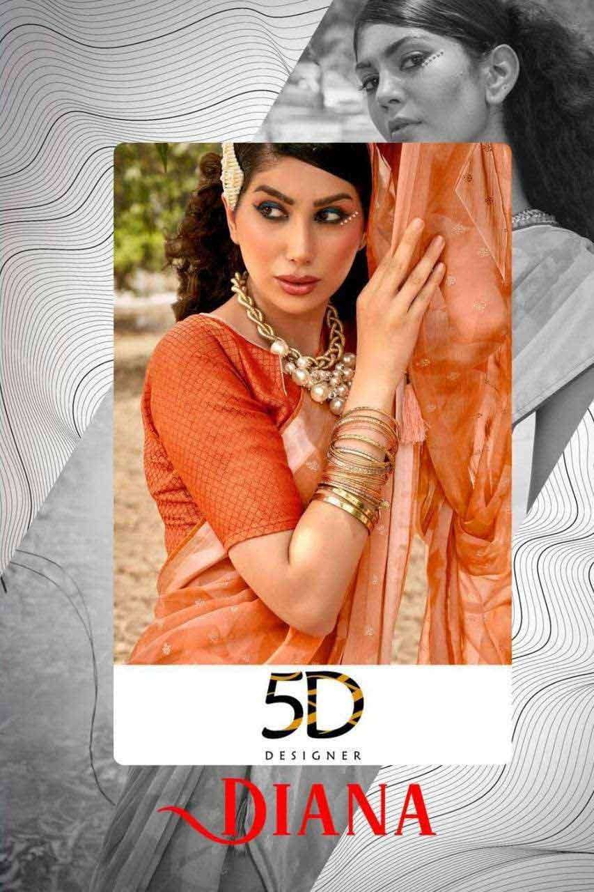 DIANA BY 5D DESIGNER 11811 TO 11818 SERIES WHOLESALE FANCY S...