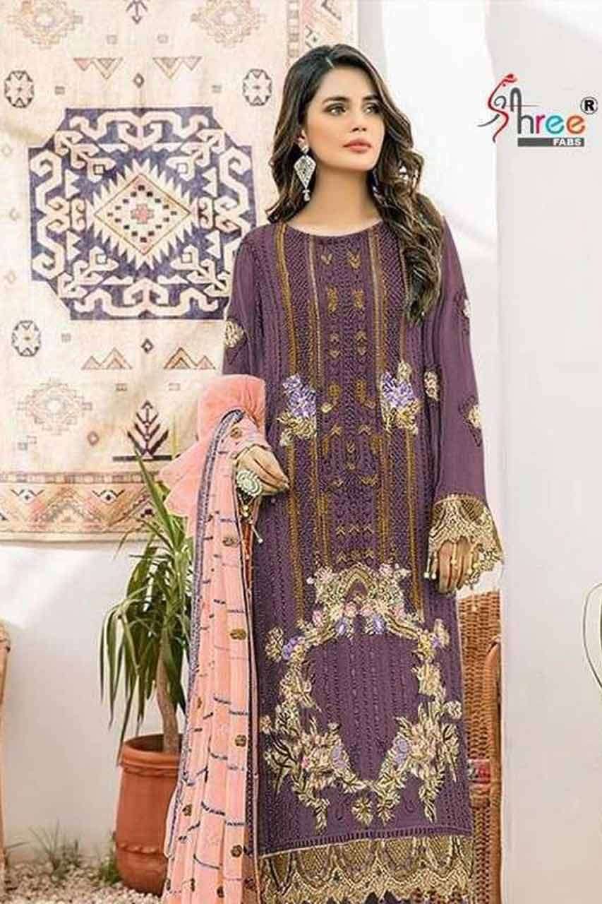 HIT DESIGNS BY SHREE FABS 563-A TO 563-E SERIES WHOLESALE GE...