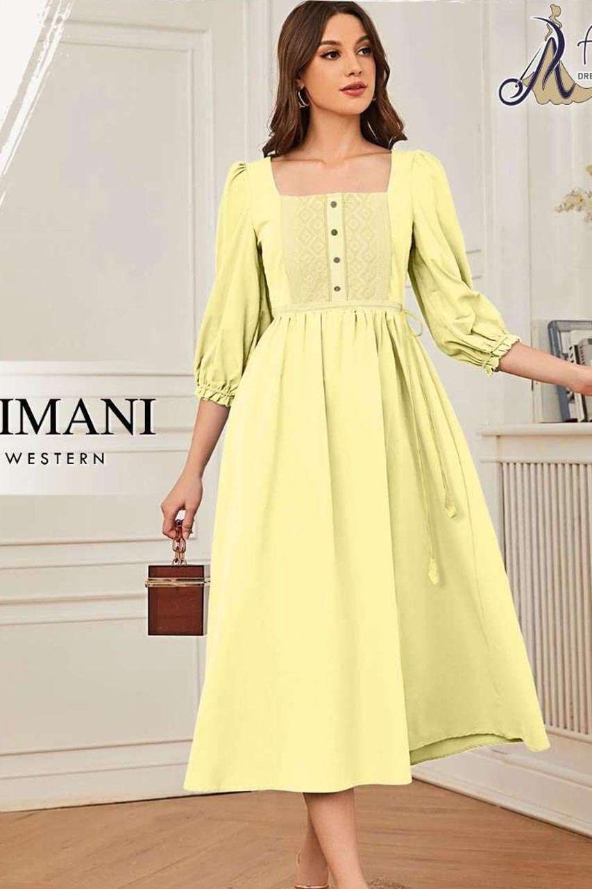 LIMANI WESTERN BY ARYA DRESS MAKER 1 TO 6 SERIES WHOLESALE V...