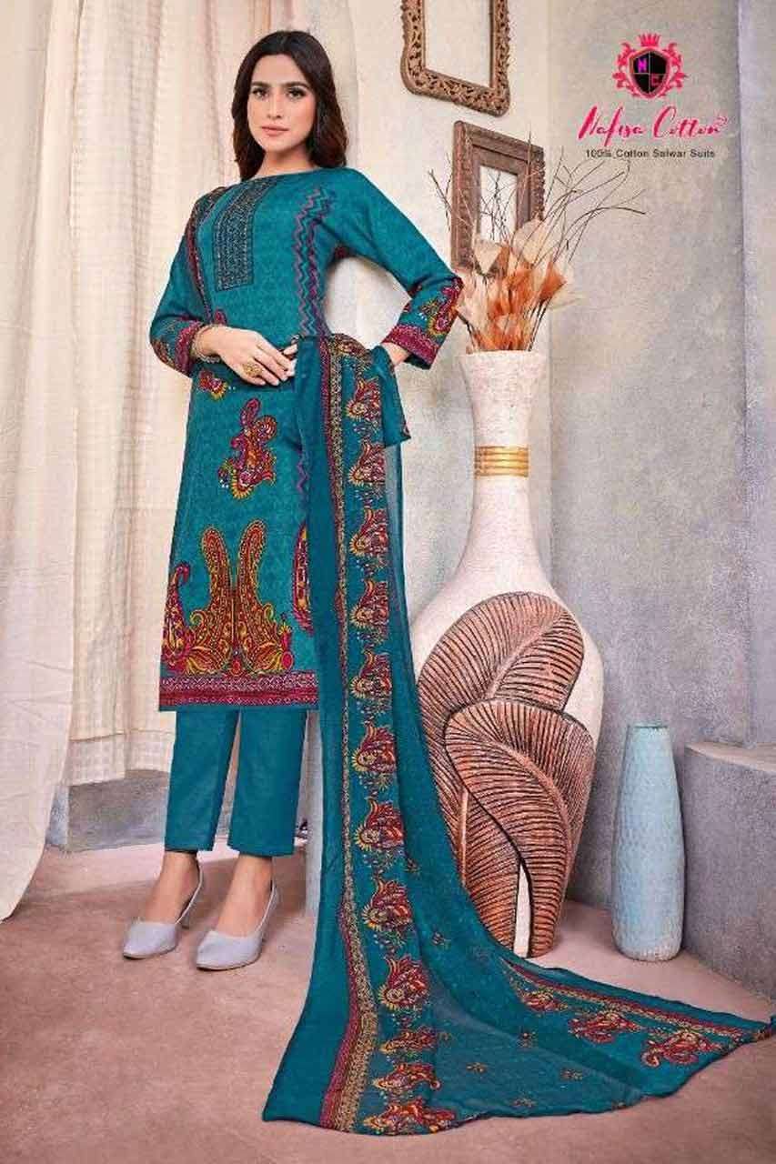 AFLATOON BY NAFISA COTTON 1006 TO 1010 SERIES WHOLESALE COTT...