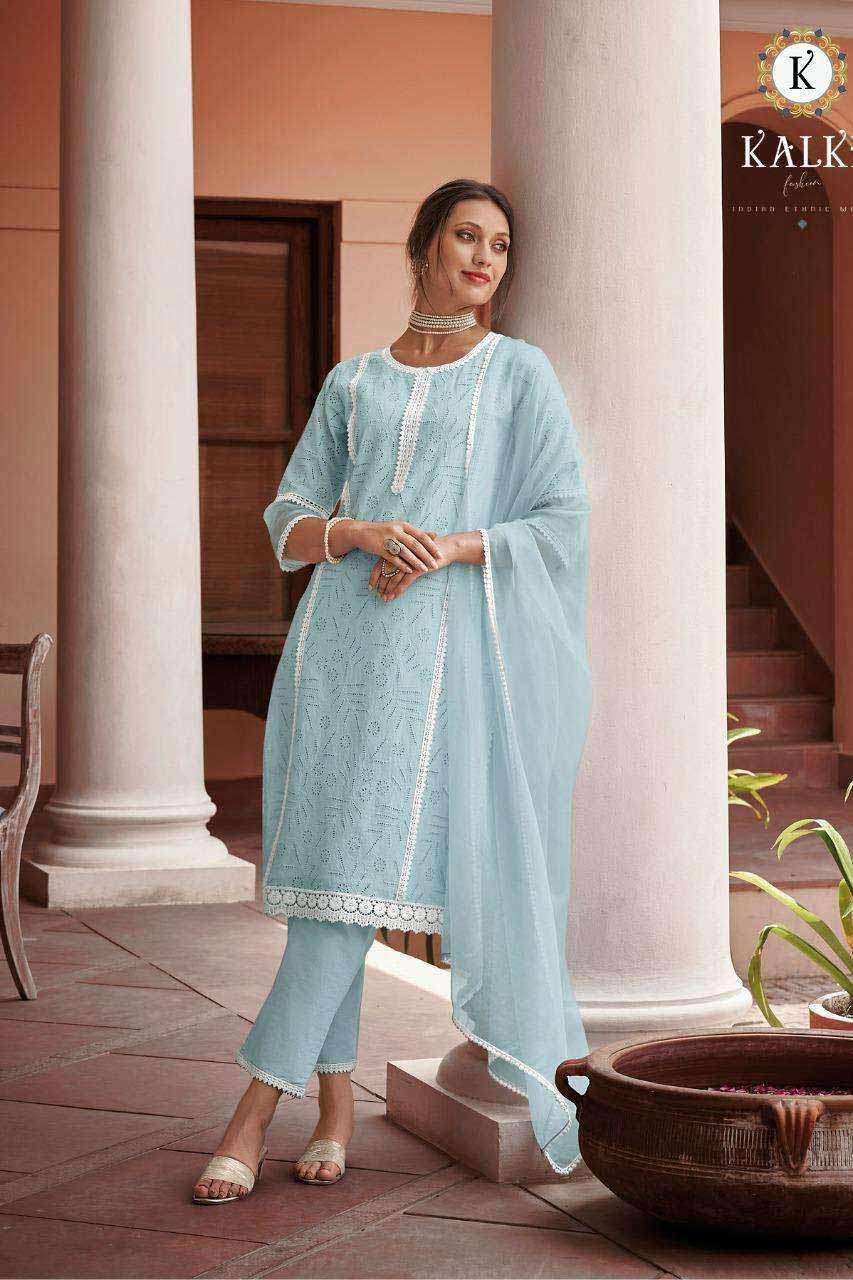 MUL MUL  BY KALKI FASHION 20001 TO 20004 SERIES WHOLESALE SI...