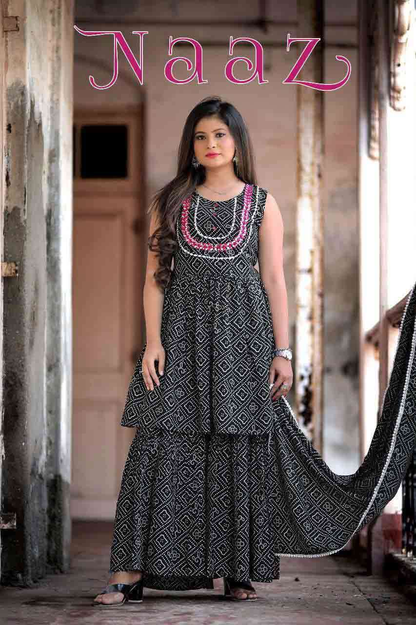 NAAZ BY FASHION GALLERIA 4003 TO 4005 SERIES WHOLESALE COTTO...