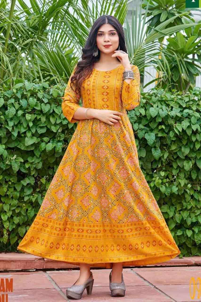 SUNLIGHT VOL-1 BY HIRWA 1 TO 10 SERIES WHOLESALE RAYON FULL ...