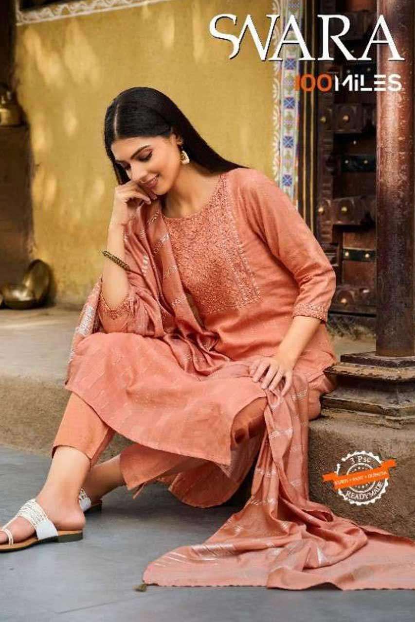 SWARA BY 100 MILES 1 TO 4 SERIES WHOLESALE FANCY FULL STITCH...