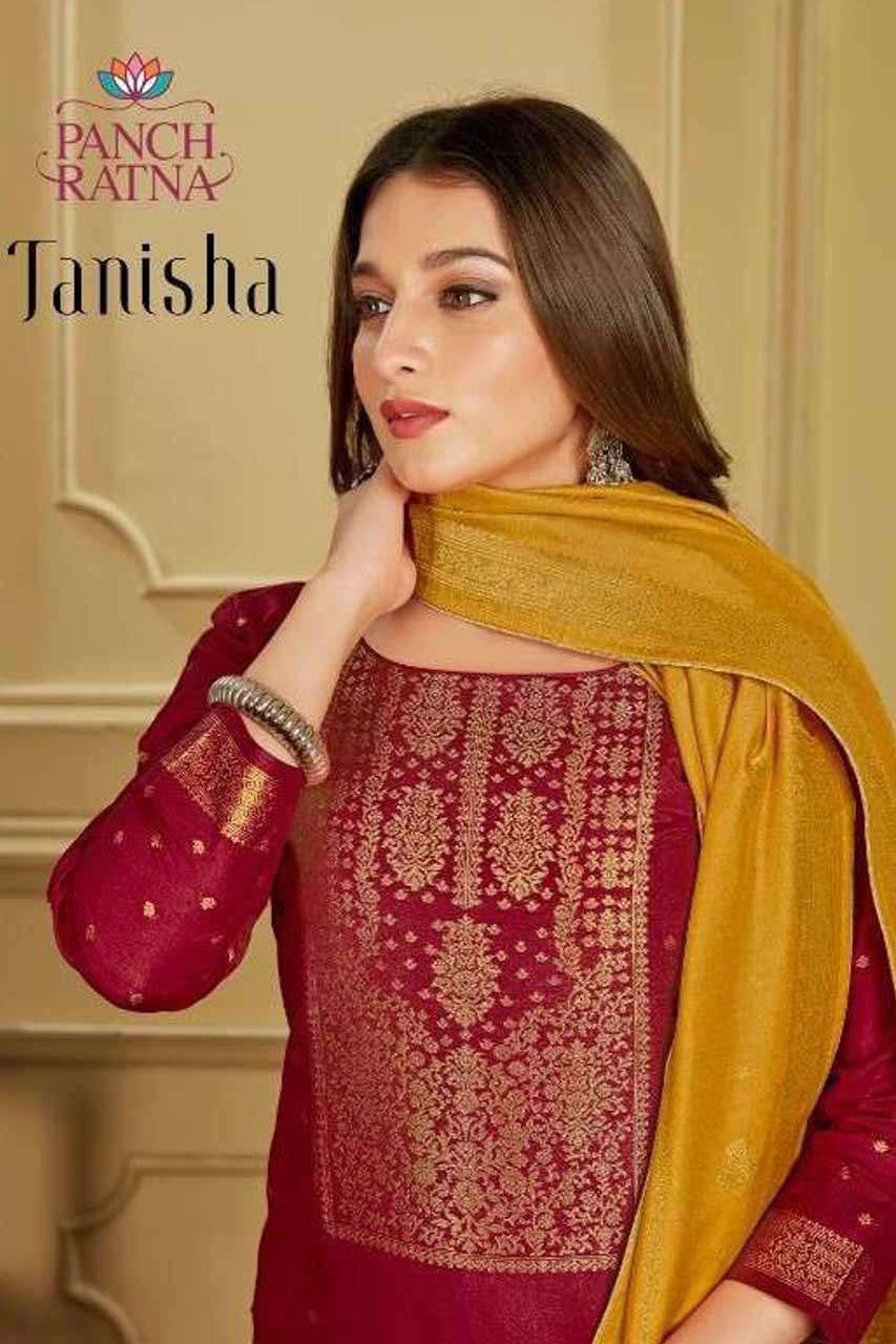 TANISHA BY PANCH RATNA 12031 TO 12035 SERIES WHOLESALE SILK ...