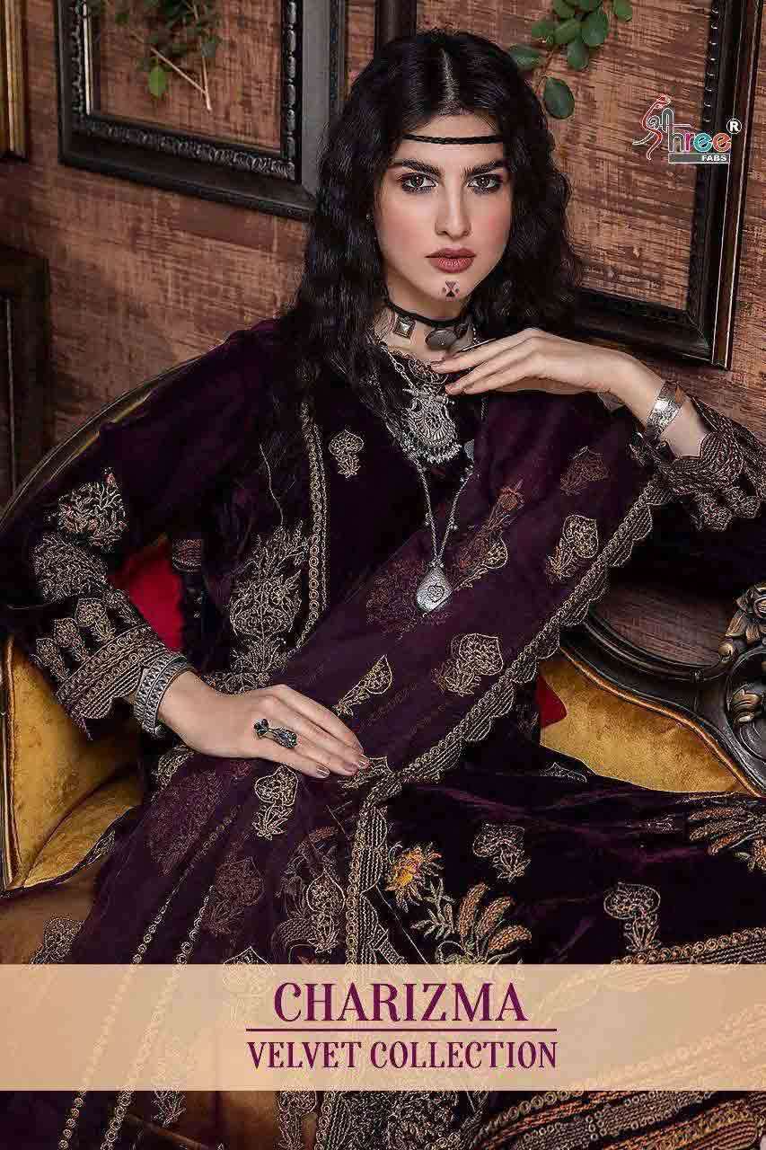 CHARIZMA VELVET COLLECTION BY SHREE FABS 2359 TO 2363 SERIES...
