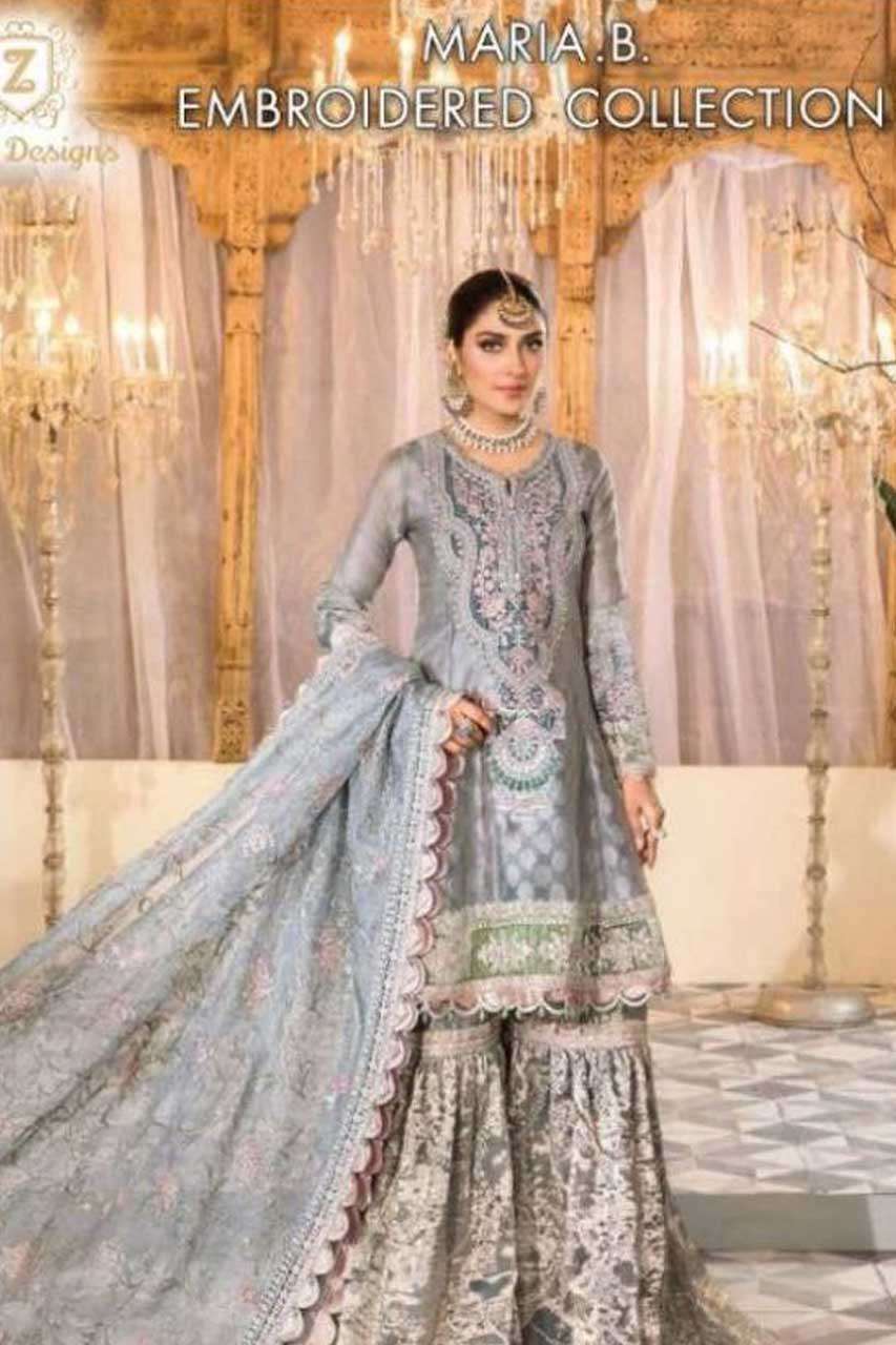 MARIA B EMBROIDERED BY ZIAAZ DESIGNS 7779-A TO 7773-B SERIES...