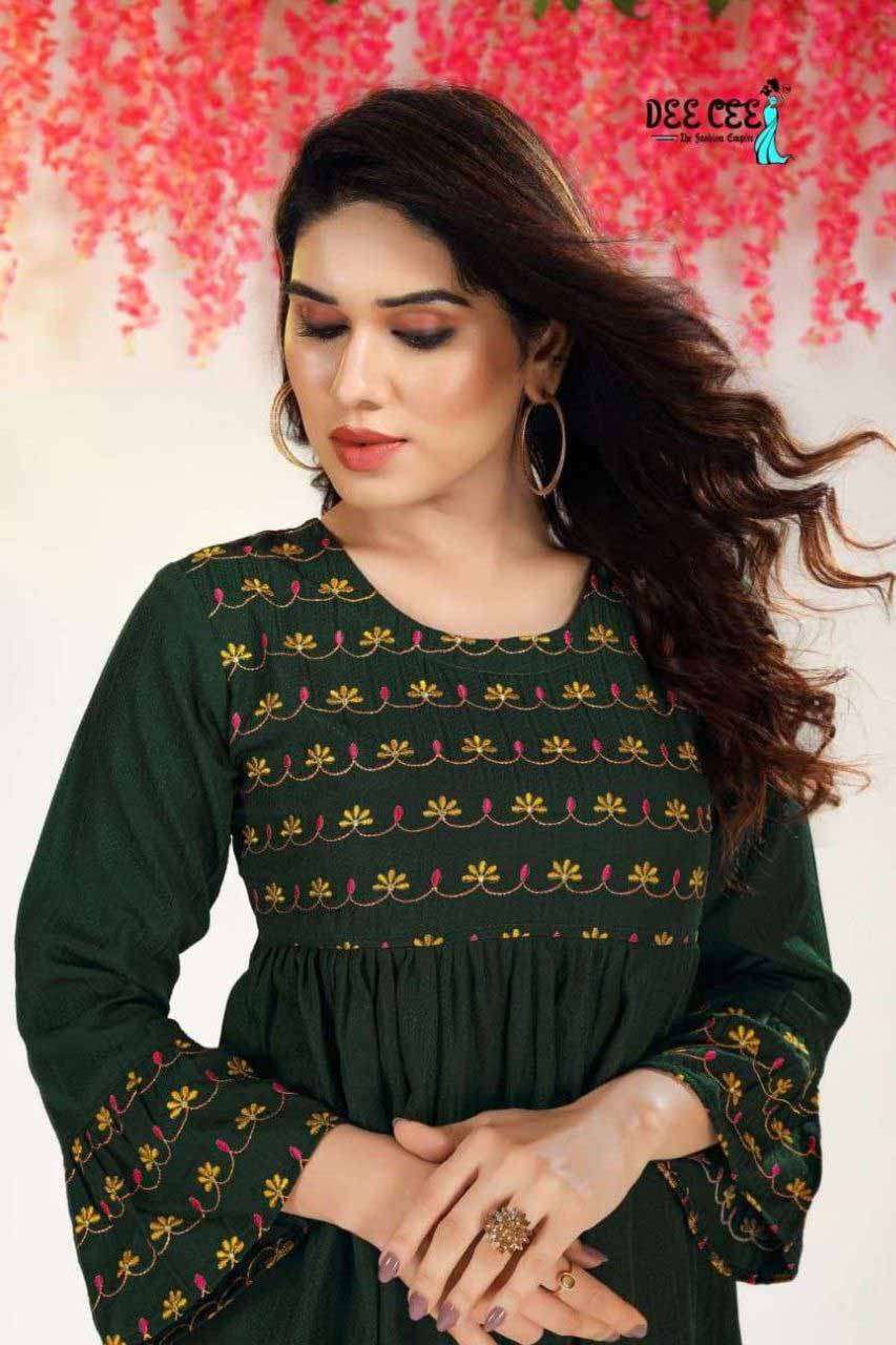 MEHER BY DEE CEE 101 TO 106 SERIES WHOLESALE RAYON FULL STIT...