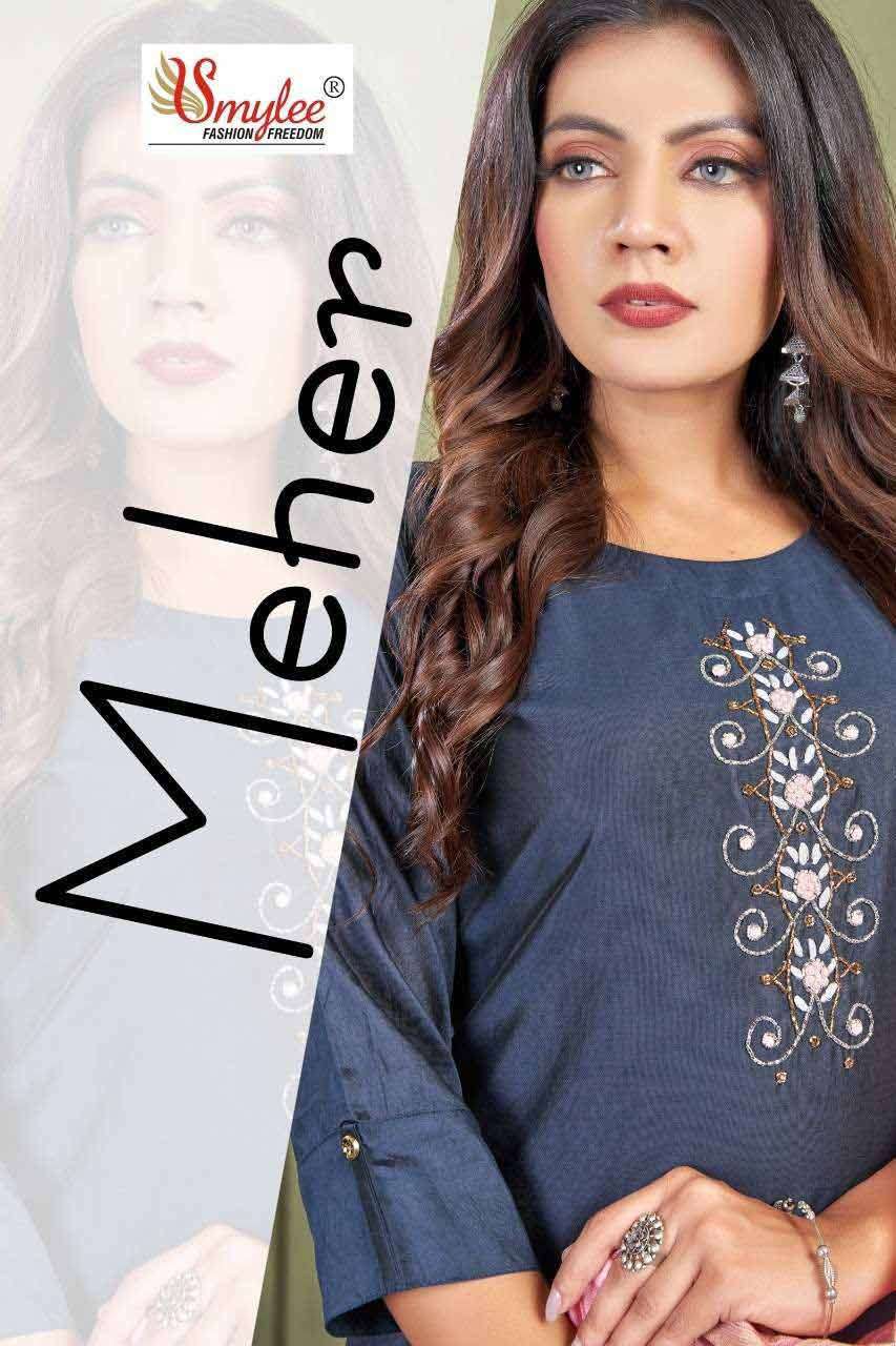 MEHER BY RUNG 1001 TO 1008 SERIES WHOLESALE SILK FULL STITCH...