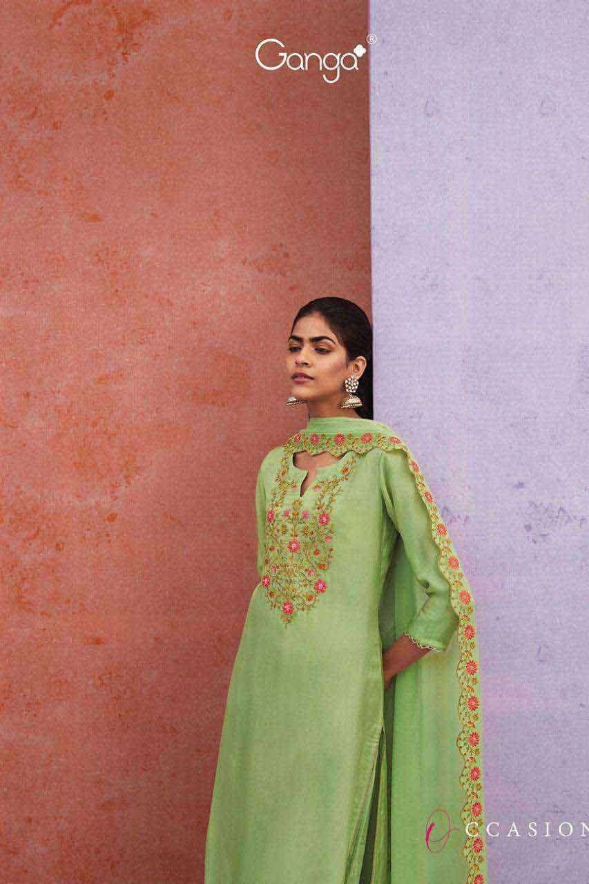 OCCASION BY GANGA FASHIONS 1014 TO 1019 SERIES WHOLESALE SIL...