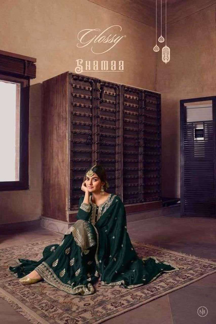 SHAMAA BY GLOSSY 549 TO 553 SERIES WHOLESALE CHINNON SEMI ST...