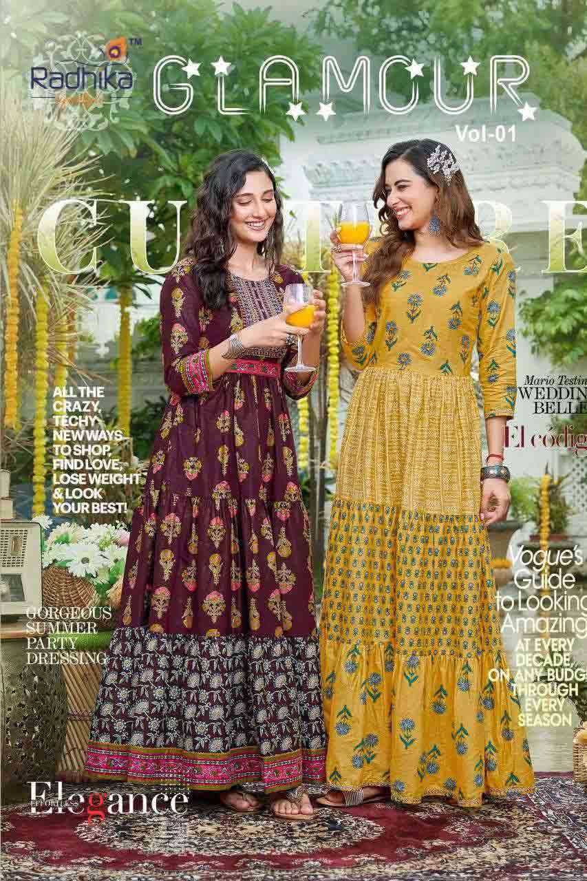 GLAMOUR VOL-1 BY RADHIKA LIFESTYLE 1001 TO 1007 SERIES WHOLE...
