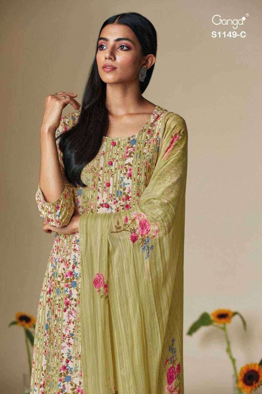 RENEE BY GANGA FASHIONS 1149-A TO 1149-D SERIES WHOLESALE SI...