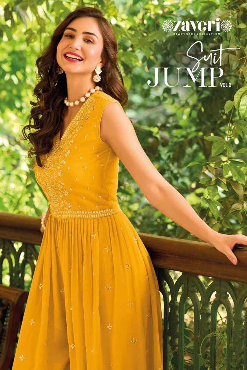 ZAVERI JUMP SUIT VOL 03 BY EBA LIFESTYLE 1094 TO 1096 SERIES...